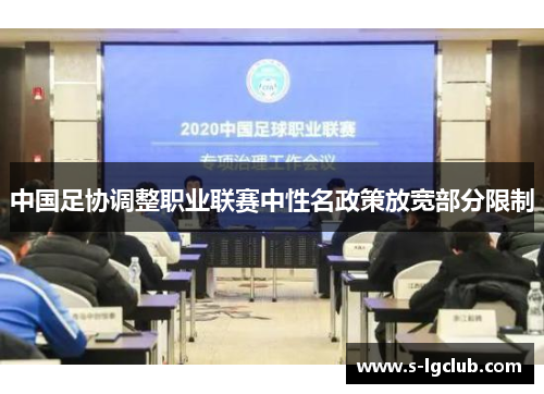 中国足协调整职业联赛中性名政策放宽部分限制